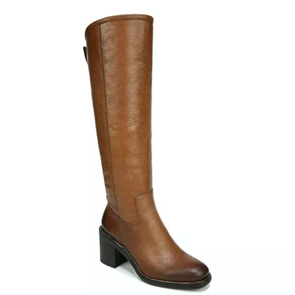Franco Sarto Brown Heeled Boots